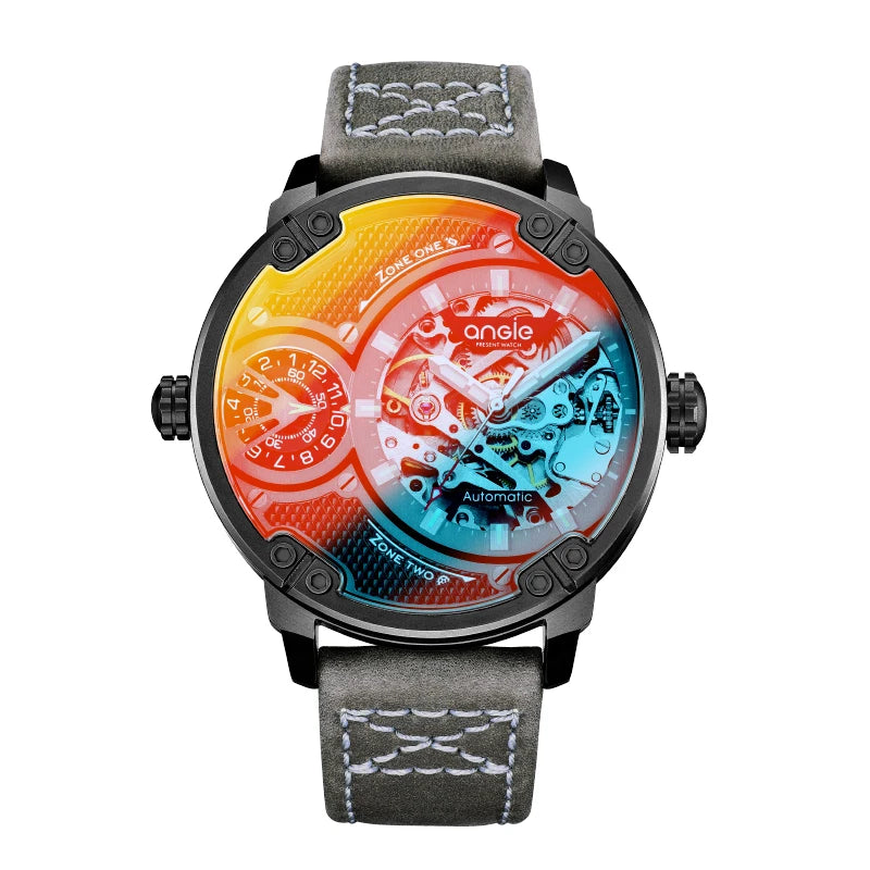 Waterproof Leather Starp Watch For Men