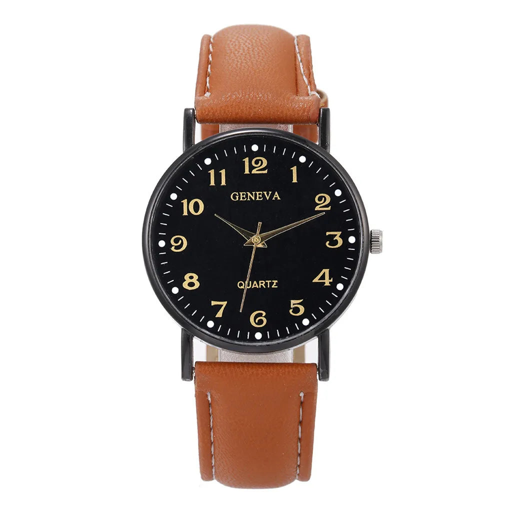 Luxury Leather Strap Watches For Men