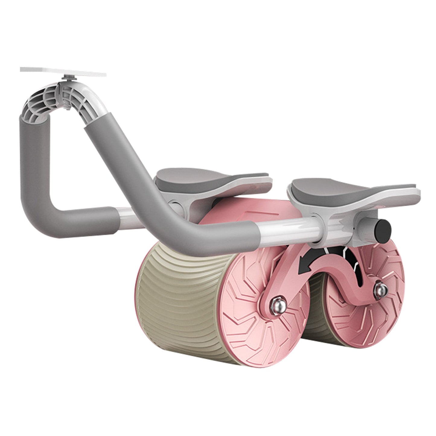 Male And Female Household 2 In 1 Exercise Belly Wheel Indoor Fitness