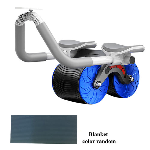 Male And Female Household 2 In 1 Exercise Belly Wheel Indoor Fitness