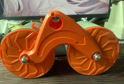 Male And Female Household 2 In 1 Exercise Belly Wheel Indoor Fitness