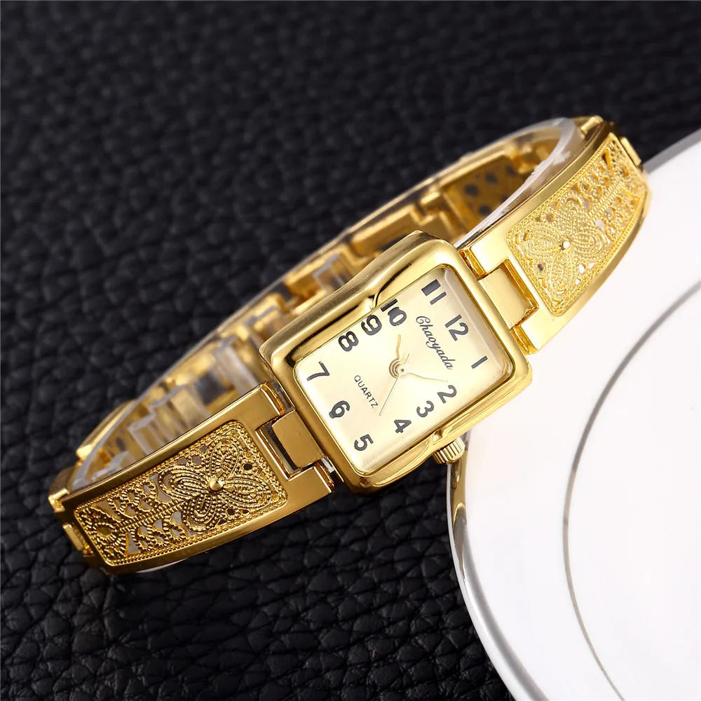 Stainless Steel Wrist Watch For Women
