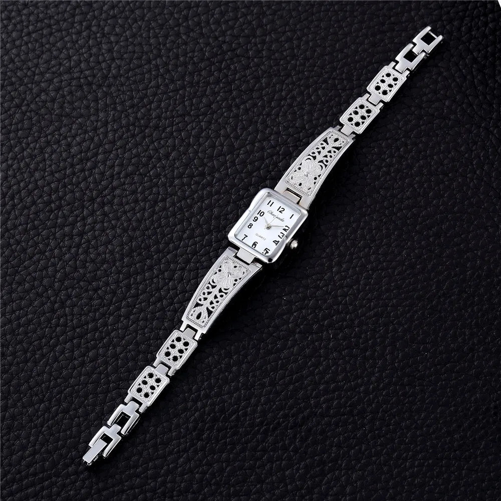 Stainless Steel Wrist Watch For Women