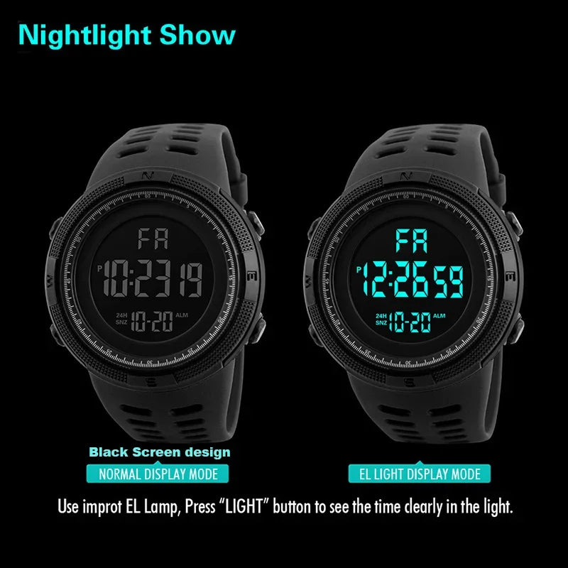 Men's Sports Digital Watches for Man