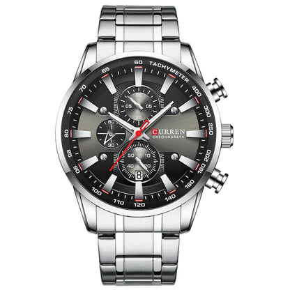 luxury Stainless Steel Waterproof Watch
