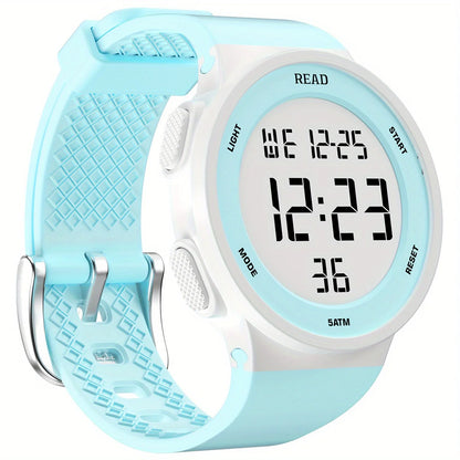 Waterproof Sports Digital Watch For Women