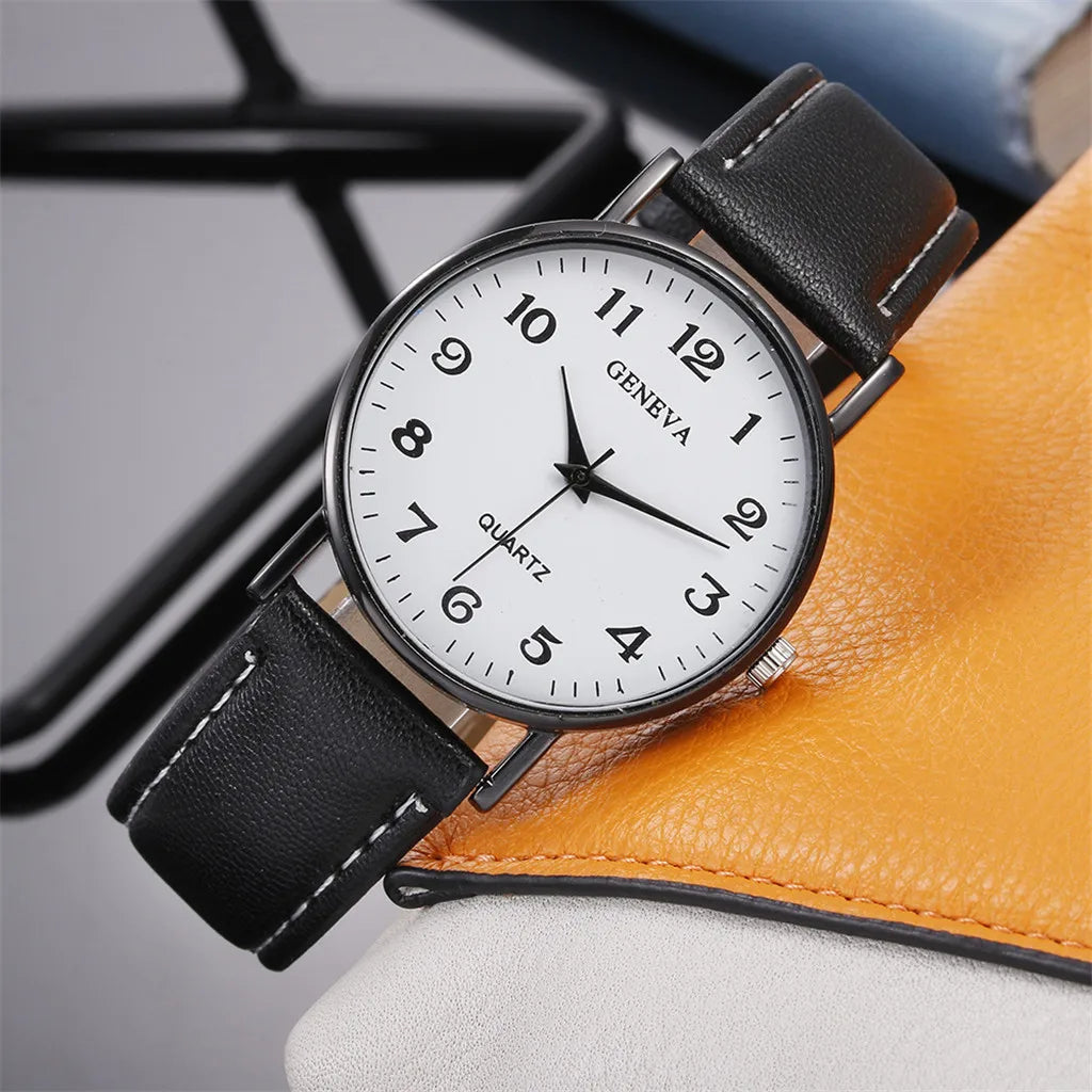 Luxury Leather Strap Watches For Men