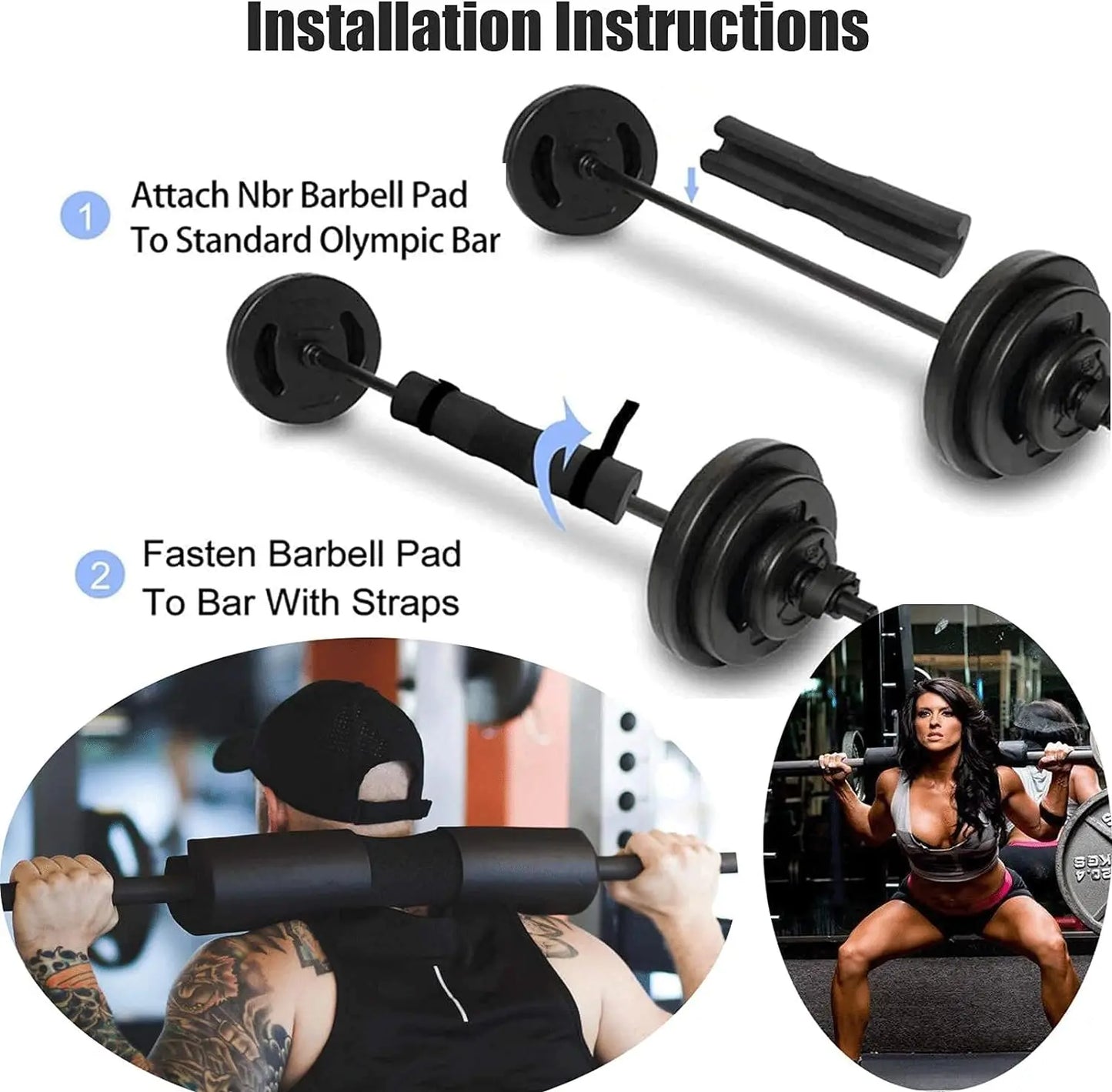 Barbell Shoulder Pads For Fitness Workout