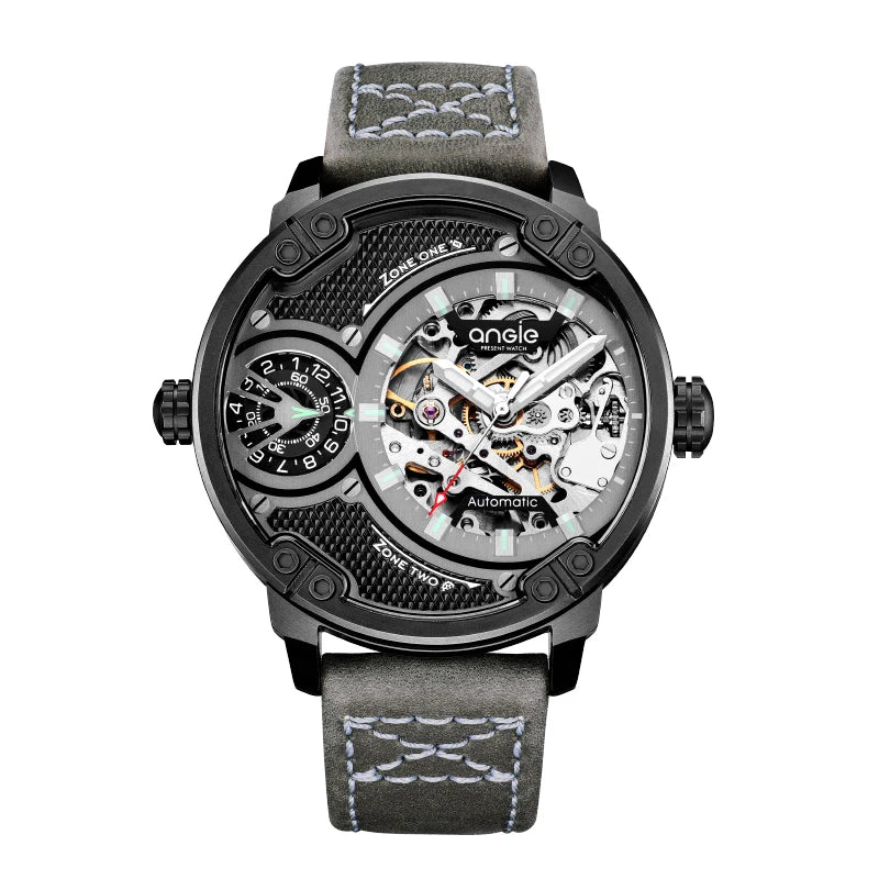 Waterproof Leather Starp Watch For Men