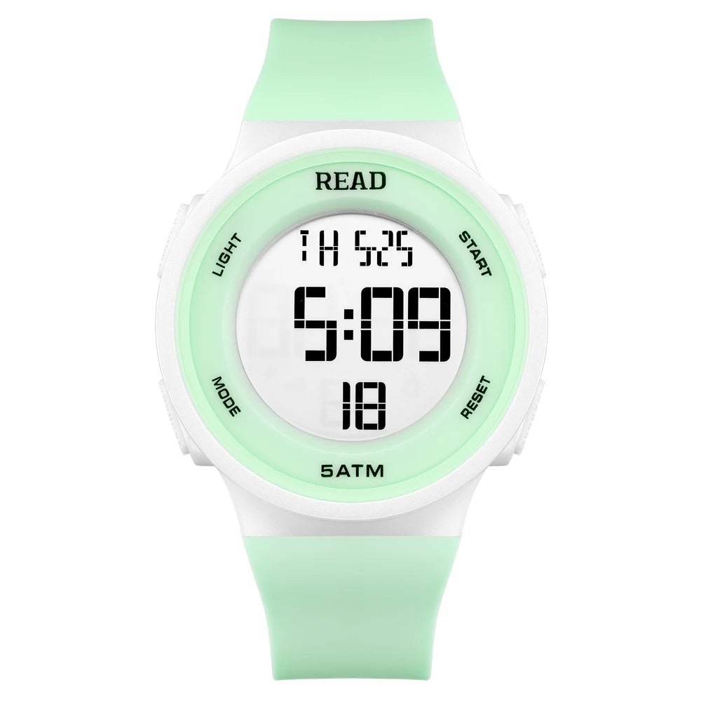 Waterproof Sports Digital Watch For Women