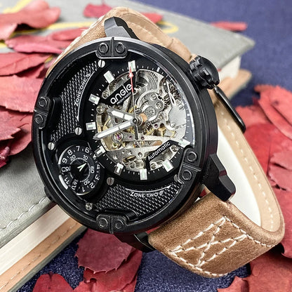 Waterproof Leather Starp Watch For Men