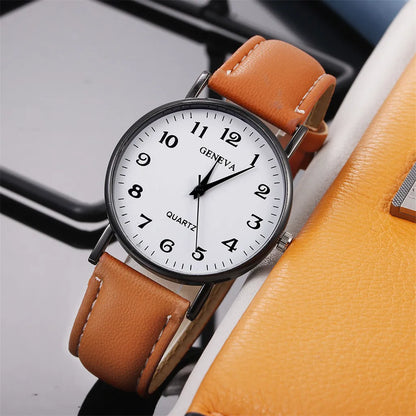 Luxury Leather Strap Watches For Men