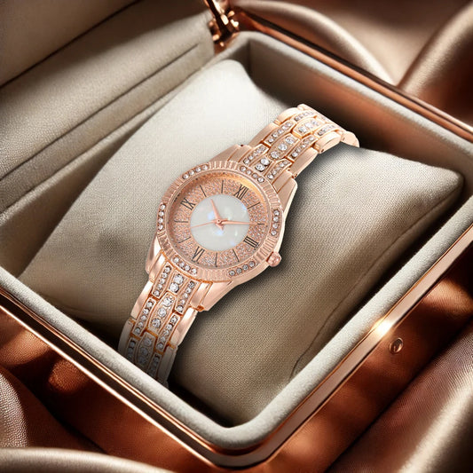 New women's watches are fashionable, trendy, simple, niche, high-end, light luxury, high beauty women's quartz watches