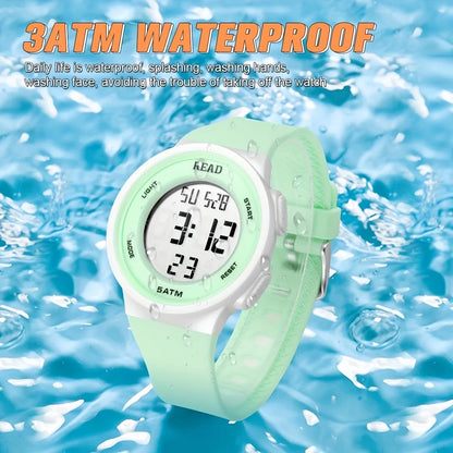 Waterproof Sports Digital Watch For Women